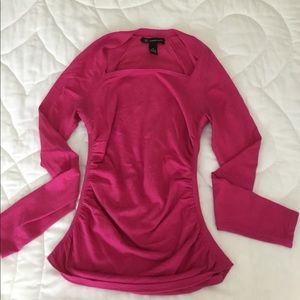 INC fuschia long sleeve